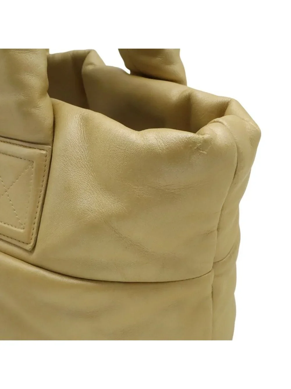 Chanel Coco Cocoon Small Tote Nylon Leather Gold